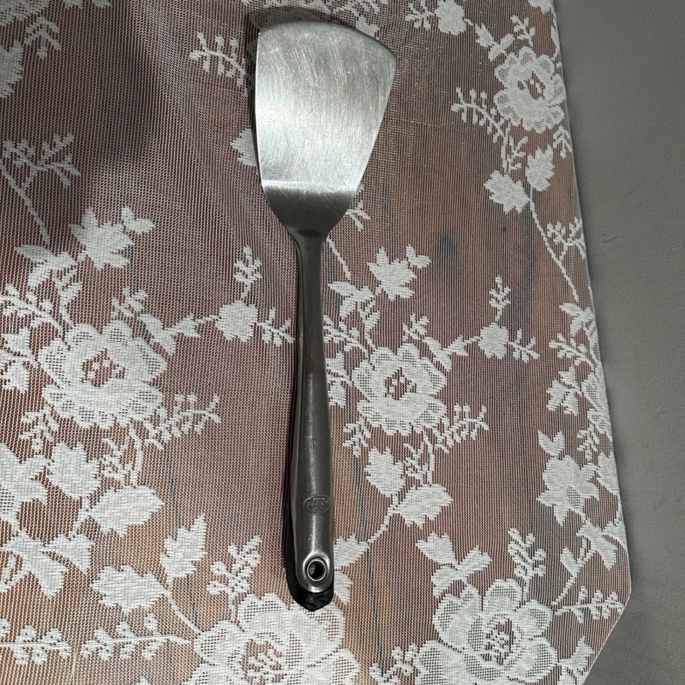 Revere Ware Metal Spatula Turner Kitchen Utensil With Hanging‎ Hole
